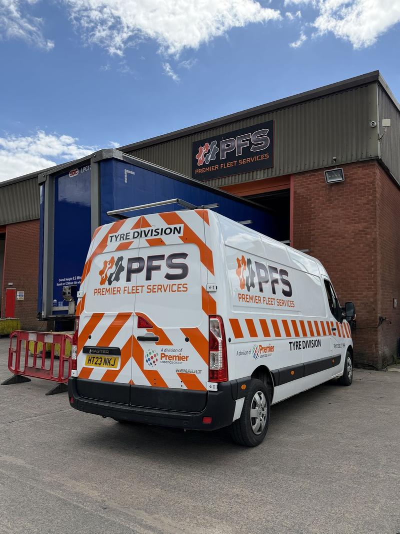 PFS Tyre Division van